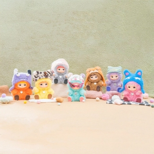 Boîte surprise (blind box) et carte de collection