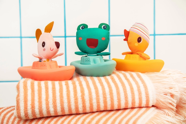 Lilliputiens bateau de bain avec Gaspard le canard