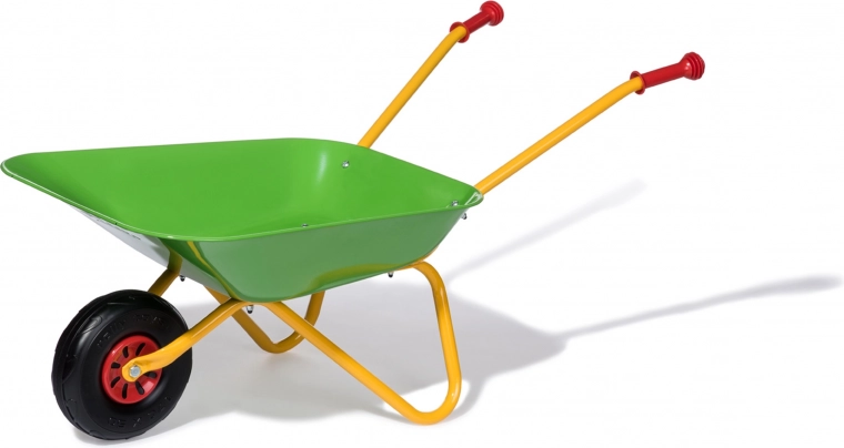 Brouette de jardin en métal Rolly Toys – verte