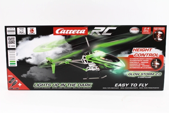 Hélicoptère radiocommandé Carrera Glow Storm 2.0 2,4 GHz