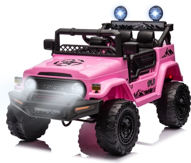 Voiture électrique Milly Mally Toyota FJ Cruiser rose
