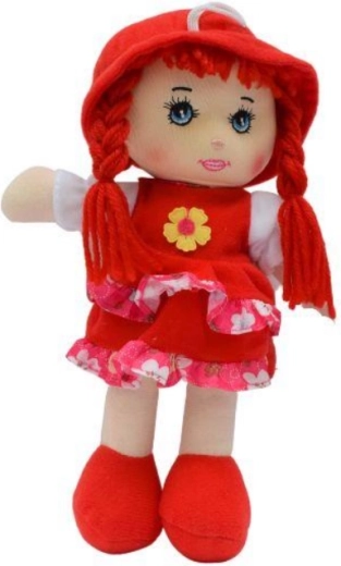 Robe à volants et adorable petit chapeau