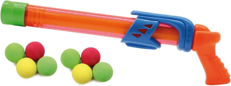 Amusement 2en1 : eau ou balles en mousse