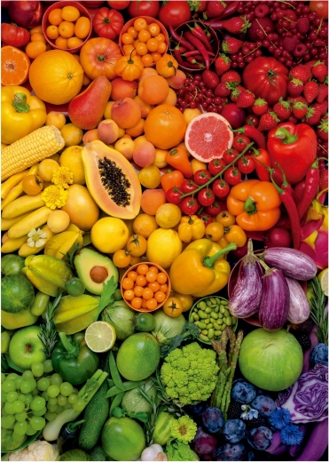 Educa Puzzle Vitamines colorées 1000 pièces