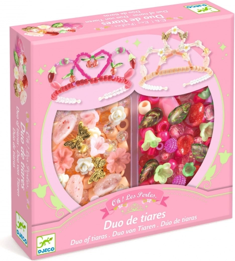 Djeco kit pour fabriquer des serre-têtes roses