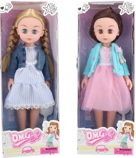 Poupée stylée OMGirly en robe
