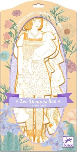 Djeco Coloriages de mode Scout & Friends