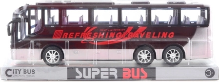 Autobus noir à friction