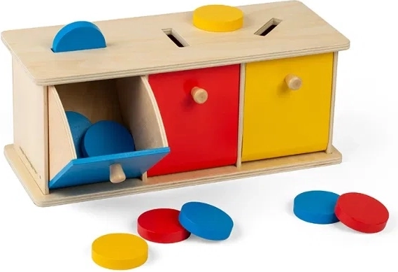 Boîte de tri Bigjigs Toys par couleurs