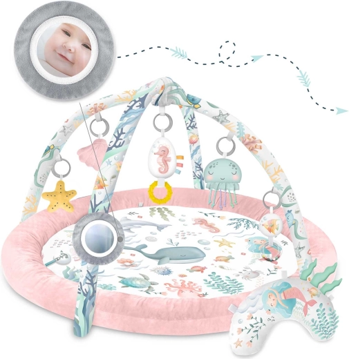 Coussin de soutien pour un tummy time confortable