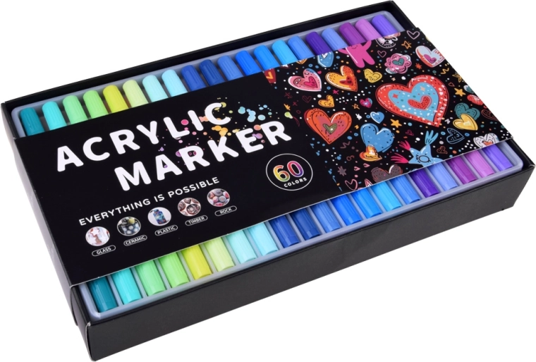 60 couleurs dans un seul set