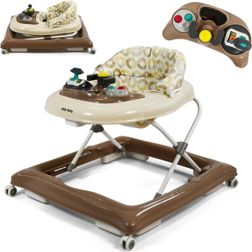 Trotteur pour enfant Milly Mally Patrol mocca
