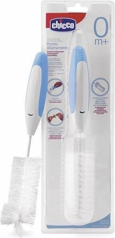 Chicco brosse pour biberons et tétines avec pince