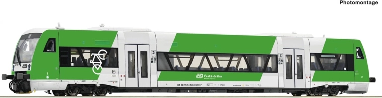 Roco autorail diesel Stadler 841 201-7 ČD (H0)