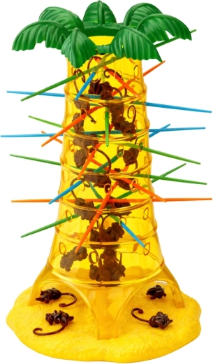 Palmier coloré avec tronc transparent