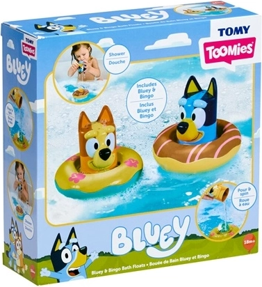 Jouets flottants pour le bain Bluey - 2 pièces