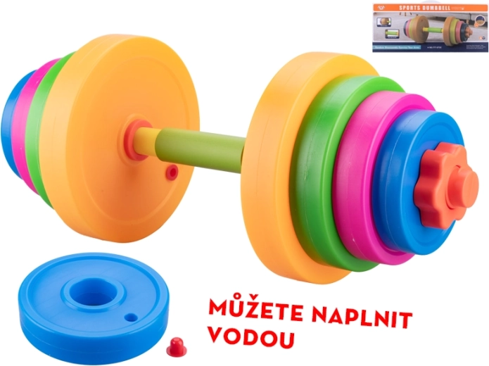 Haltère pour enfants réglable 46 cm avec poids à eau