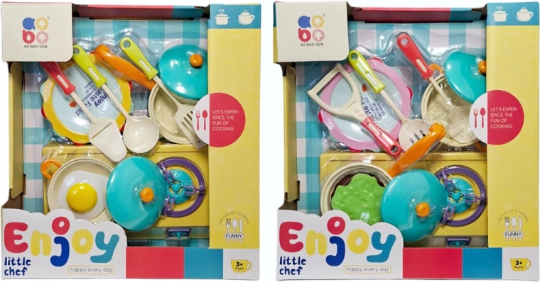 Set de cuisine enfant : vaisselle et accessoires