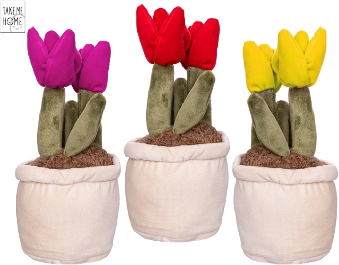 Take Me Home tulipe en peluche 25 cm