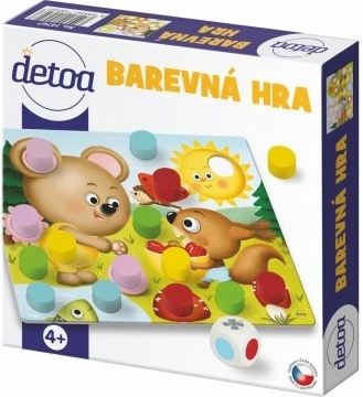 Detoa jeu de société coloré pour enfants