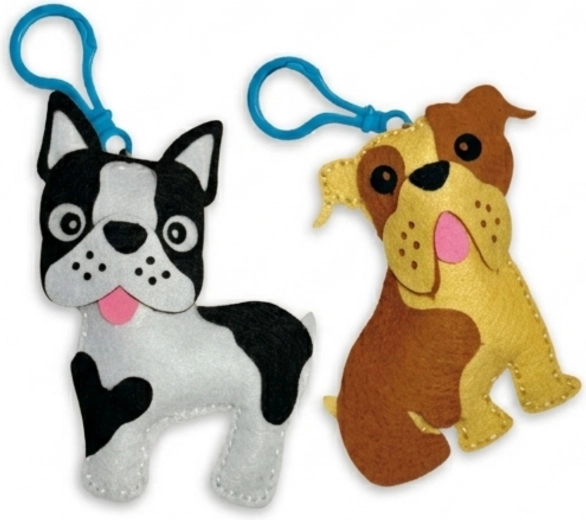 Adorable petit chien en porte-clés DIY