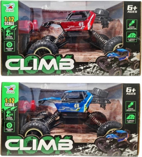 Voiture RC tout-terrain avec télécommande et batterie rechargeable