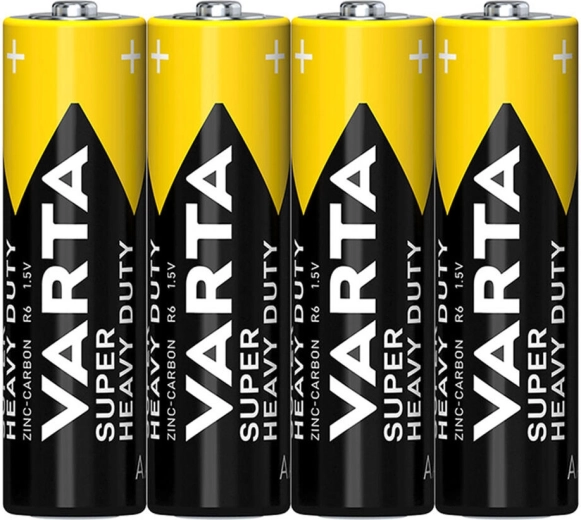 VARTA SuperLife AA R6 piles zinc-carbone 4 pcs