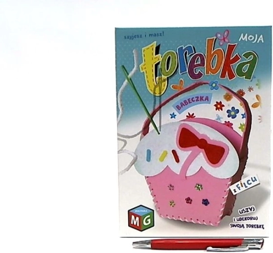 Moja Torebka sac en feutre Babeczka