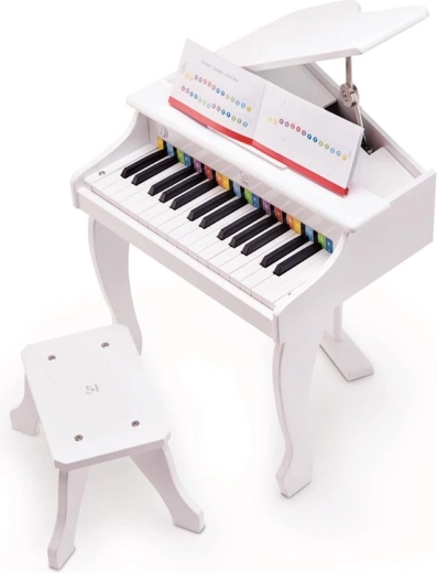Piano électronique pour enfants Deluxe Grand Piano blanc