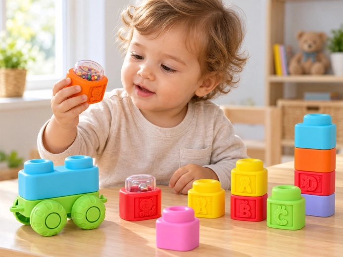 Cubes souples pour les petites mains