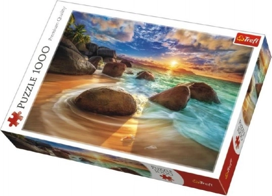 Trefl Puzzle 1000 pièces - Plage de Samudra, Inde