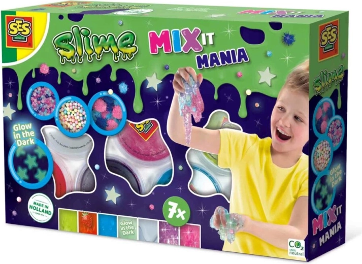 7 pots de slime pour des combinaisons infinies
