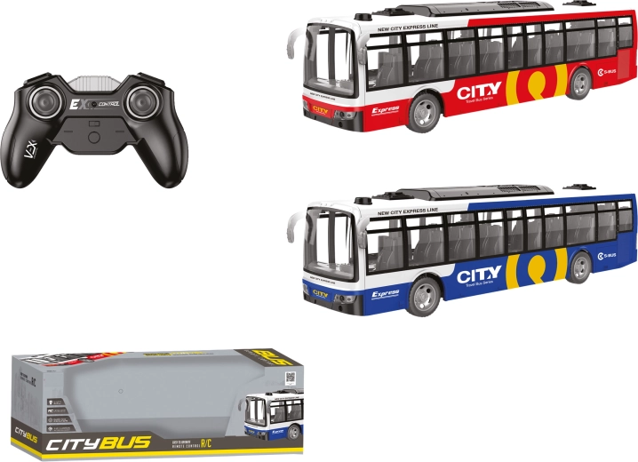 Bus urbain RC avec éclairage LED