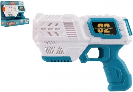 Pistolet à bulles avec recharge 19cm
