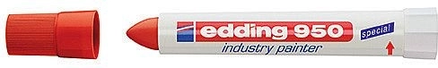 Marqueur industriel à pâte Edding 950 rouge