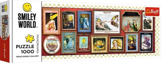 Puzzle panoramiques SMILEY Galerie 1000 pièces