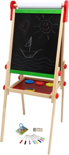 Structure en bois stable avec espace de rangement