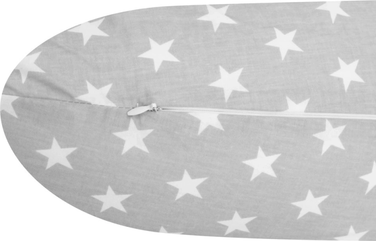 Housse en coton amovible avec fermeture éclair