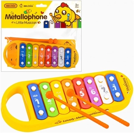 Métallophone pour enfants à 8 tons