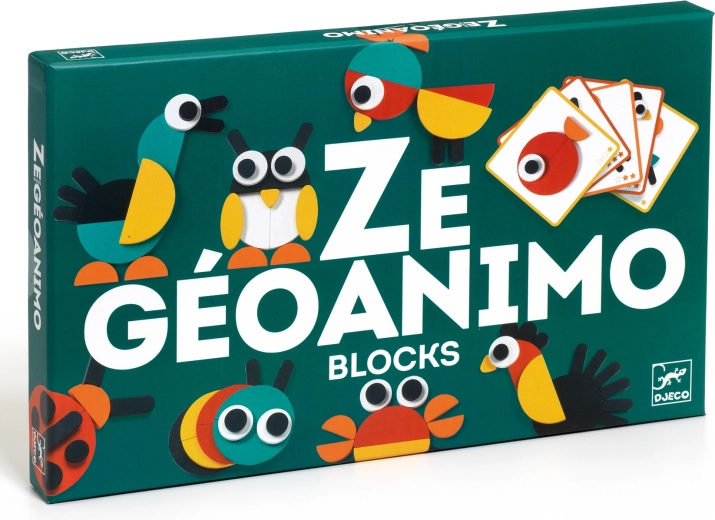 Djeco puzzle en bois formes géométriques