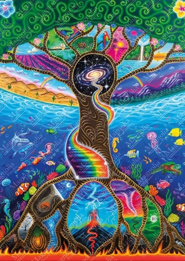 Puzzle Magnolia Le bon chemin 1000 pièces