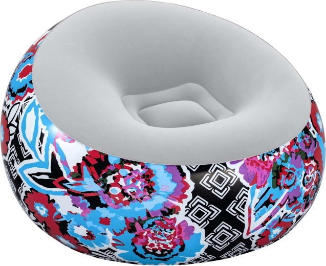 Fauteuil gonflable Bestway à motif floral