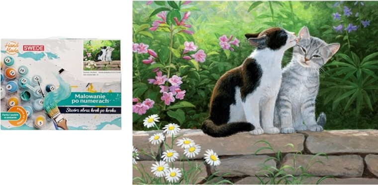 Peinture par numéros – Chatons