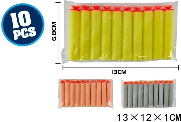 Fléchettes en mousse pour blaster