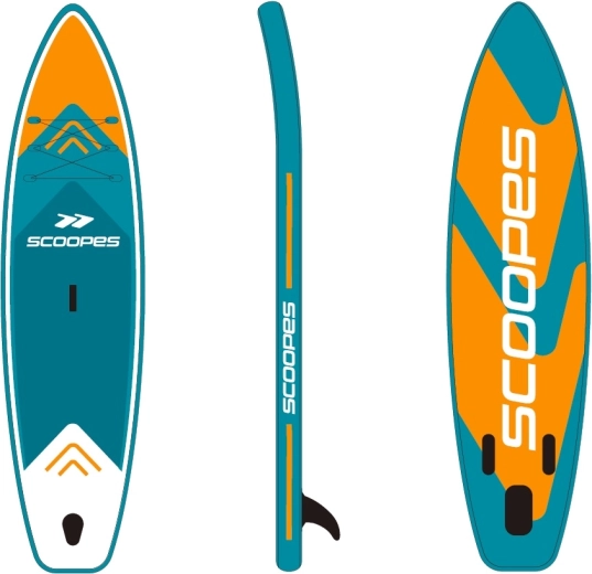 Planche SUP gonflable VELO 350 cm orange avec accessoires