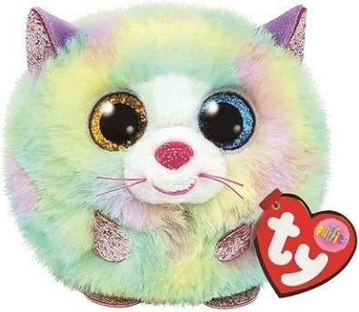 Ty Puffies Meteor peluche chat heather