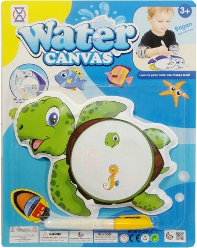 Leporello de bain magique changeant de couleur – tortue
