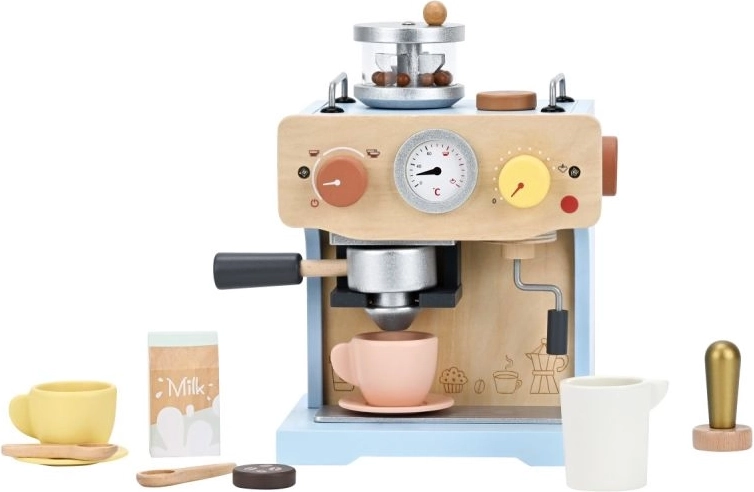 Nombreux accessoires pour les petits baristas