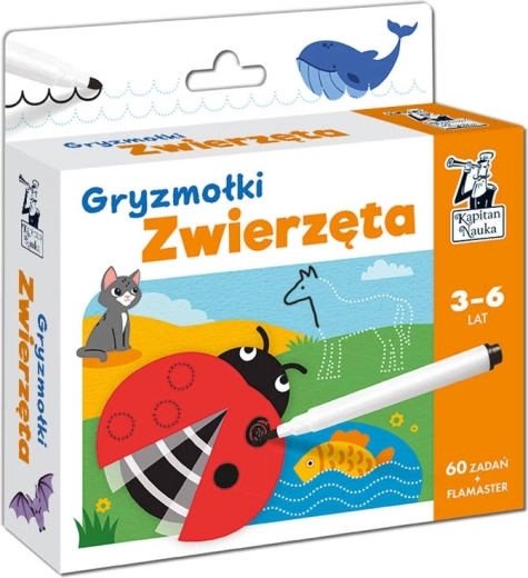 Cartes de dessin créatives d'animaux 3-6 ans