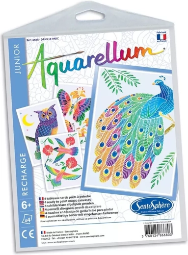 Sentosphere lot d’images aquarelle Junior – Au parc